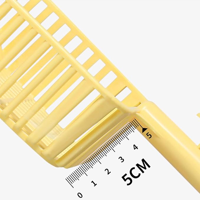 Cat Scooper for Litter Box, Cat Litter Scoop, Kitty Litter Scoop, Cat Poop Collector, All in One Litter Scoop Pet Litter Sifter (Yellow)