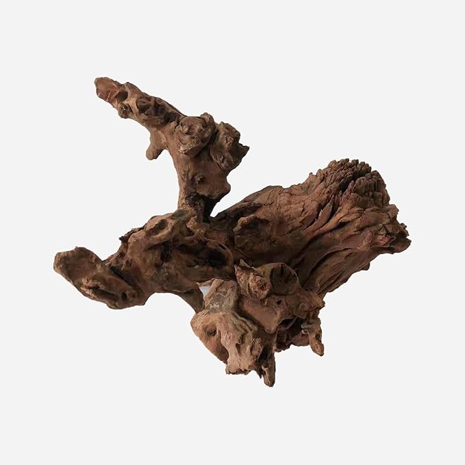 Natural Driftwood for Aquarium Decor, L15.35×W11.42×H9.84 Inches Large Drift Wood Decorations for Reptile Hide, Fish Tank, Optional Shapes