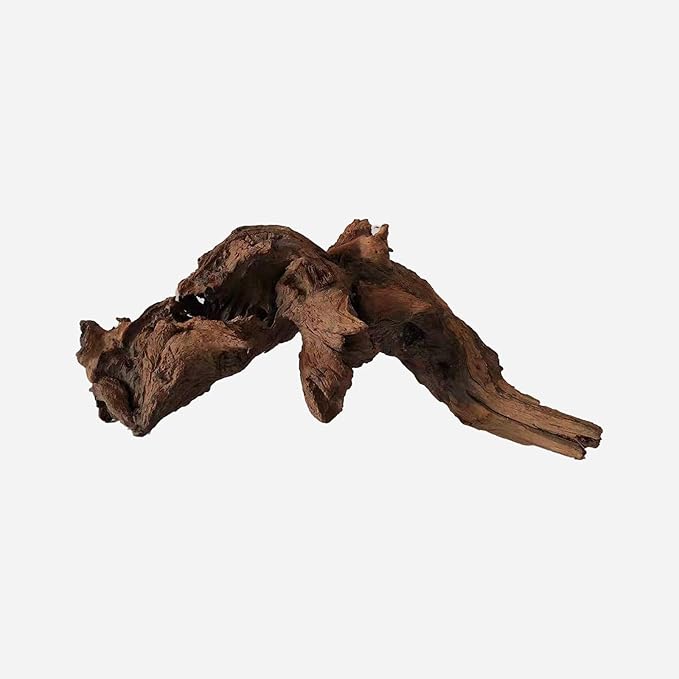 Natural Driftwood for Aquarium Decor, L17.72×W5.91×H7.87 Inches Large Drift Wood Decorations for Reptile Hide, Fish Tank, Optional Shapes