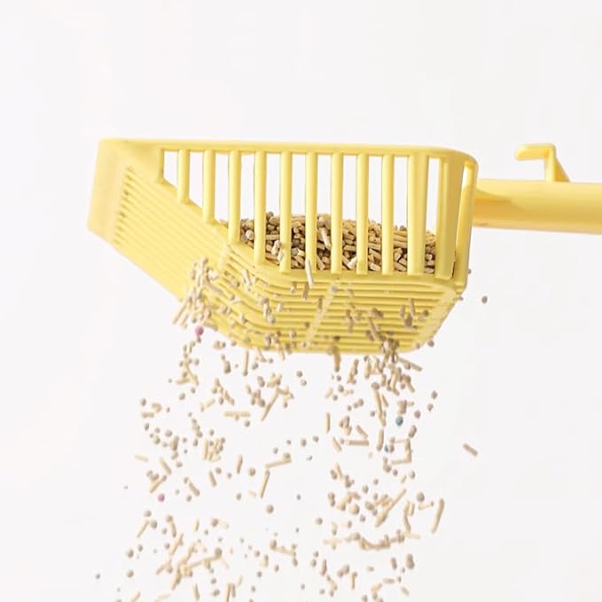 Cat Scooper for Litter Box, Cat Litter Scoop, Kitty Litter Scoop, Cat Poop Collector, All in One Litter Scoop Pet Litter Sifter (Green)