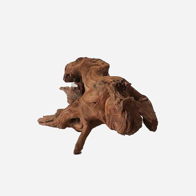 Natural Driftwood for Aquarium Decor, L19.29×W8.66×H8.27 Inches Large Drift Wood Decorations for Reptile Hide, Fish Tank, Optional Shapes
