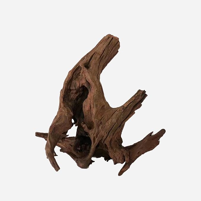 Natural Driftwood for Aquarium Decor, L16.93×W9.06×H16.14 Inches Large Drift Wood Decorations for Reptile Hide, Fish Tank, Optional Shapes