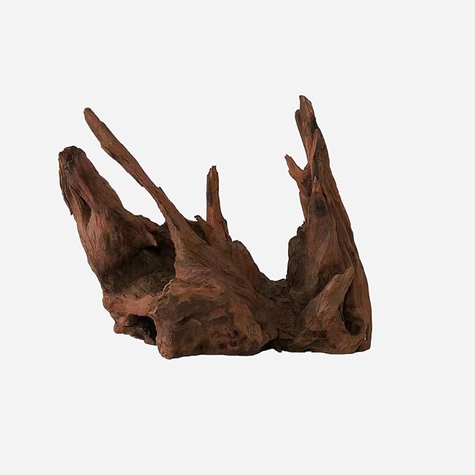 Natural Driftwood for Aquarium Decor, L13.78×W11.42×H9.45 Inches Large Drift Wood Decorations for Reptile Hide, Fish Tank, Optional Shapes