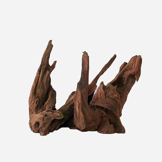 Natural Driftwood for Aquarium Decor, L13.78×W11.42×H9.45 Inches Large Drift Wood Decorations for Reptile Hide, Fish Tank, Optional Shapes
