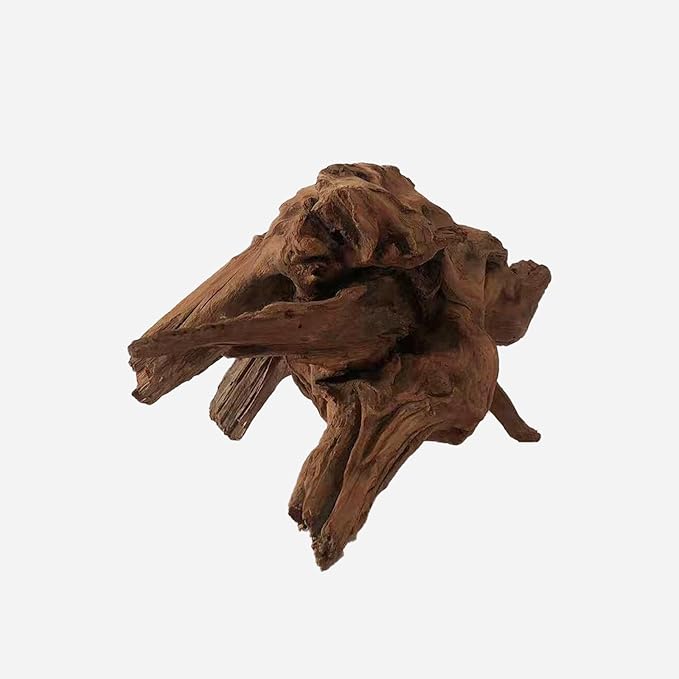 Natural Driftwood for Aquarium Decor, L19.29×W8.66×H8.27 Inches Large Drift Wood Decorations for Reptile Hide, Fish Tank, Optional Shapes