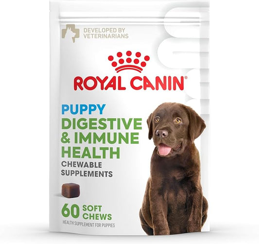Royal Canin Puppy Supplement Immunity & Digestion Chew Pouch 5.29 oz (60 Count)