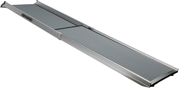 PetSafe Happy Ride Compact Telescoping Dog Ramp - Portable Pet Ramp for Cars, Trucks & SUVs with Adjustable Sizing - Non-Slip Design - Lightweight Pet Mobility Assistance - Extra Long