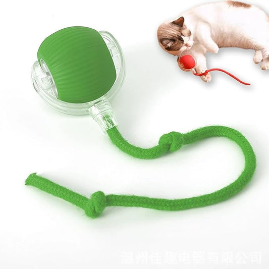 Nestoly Cat Toy, Indoor Automatic Moving Interactive Cat Toy Ball, Smart Cat Wheels for Indoor Cats, Chirping Motion Activate Cat Toys Best for Bored Solve Your Cat's Boredom in Seconds