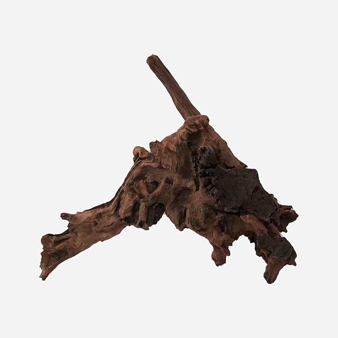 Natural Driftwood for Aquarium Decor, L15.75×W6.3×H14.17 Inches Large Drift Wood Decorations for Reptile Hide, Fish Tank, Optional Shapes