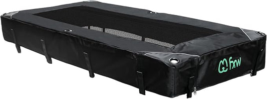 (Not Suitable for Other Brands) FXW Exclusive Mesh Top Cover, Only Fits FXW Rollick/Homeplus 27.3" W x 32" H/40 H/45 H 6-Panel Playpen (Playpen not Included), Rectangle│Patent Pending