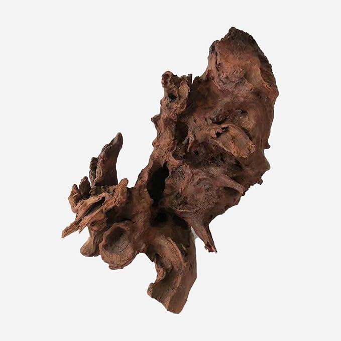 Natural Driftwood for Aquarium Decor, L18.11×W9.84×H14.57 Inches Large Drift Wood Decorations for Reptile Hide, Fish Tank, Optional Shapes