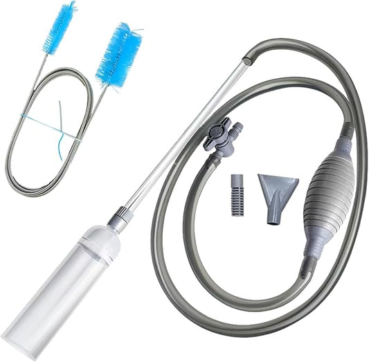 66.9IN Siphon Gravel Vacuum,Fish Tank Cleaner Aquarium Fish Tank Changing Water Cleaning Gravel and Sand Supplies & Cleaning Tools