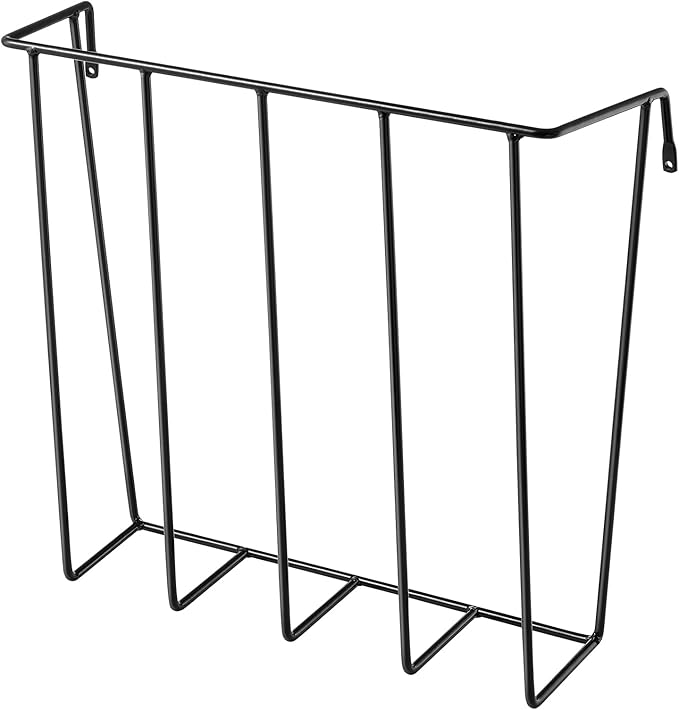 VEVOR Livestock Feeder, 24 Gallon Large Capacity, Heavy-Duty Steel Goat Hay Rack, 27'' Long Wall Mounted Horse Hay Holder, Multiple Sided Feeding Rack for Sheep Farm Livestock Indoor Outdoor
