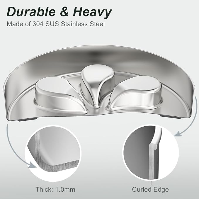 Slow Feeder Dog Bowls Large Breed 3Cups, Food Grade 304 Stainless Steel Dog Bowls with Non-Slip Base, Maze Pet Dish to Slow Down Eating, Metal Slow Feeder Dog Bowl