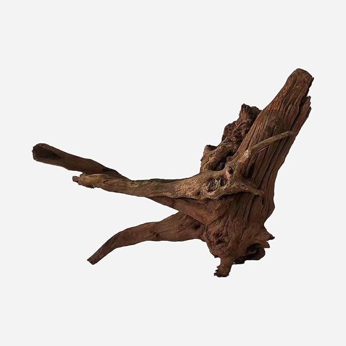 Natural Driftwood for Aquarium Decor, L16.54×W9.45×H11.81 Inches Large Drift Wood Decorations for Reptile Hide, Fish Tank, Optional Shapes