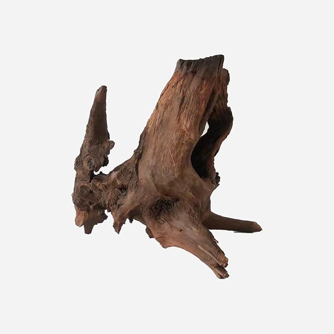 Natural Driftwood for Aquarium Decor, L13.78×W10.24×H9.84 Inches Large Drift Wood Decorations for Reptile Hide, Fish Tank, Optional Shapes
