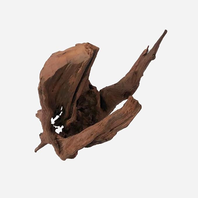 Natural Driftwood for Aquarium Decor, L14.57×W11.81×H12.2 Inches Large Drift Wood Decorations for Reptile Hide, Fish Tank, Optional Shapes