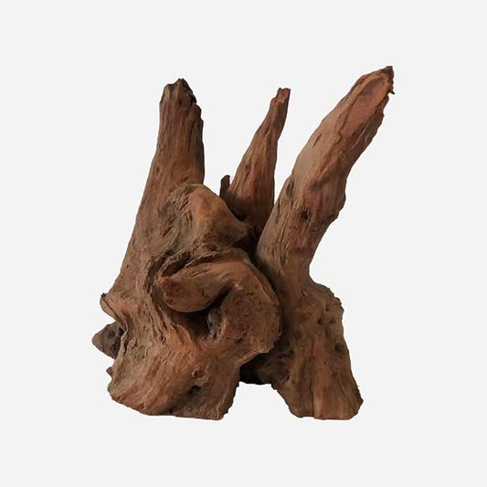 Natural Driftwood for Aquarium Decor, L7.87×W7.48×H8.66 Inches Large Drift Wood Decorations for Reptile Hide, Fish Tank, Optional Shapes