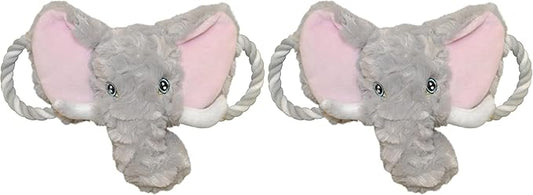 Jolly Pets Tug-a-Mals - Elephant - Small (JTA42) (Pack of 2)