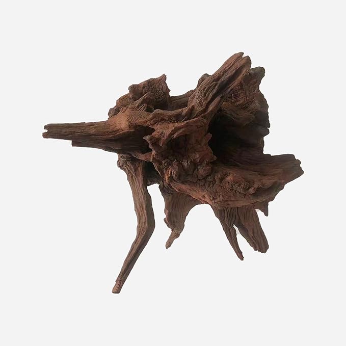 Natural Driftwood for Aquarium Decor, L12.99×W9.84×H10.63 Inches Large Drift Wood Decorations for Reptile Hide, Fish Tank, Optional Shapes