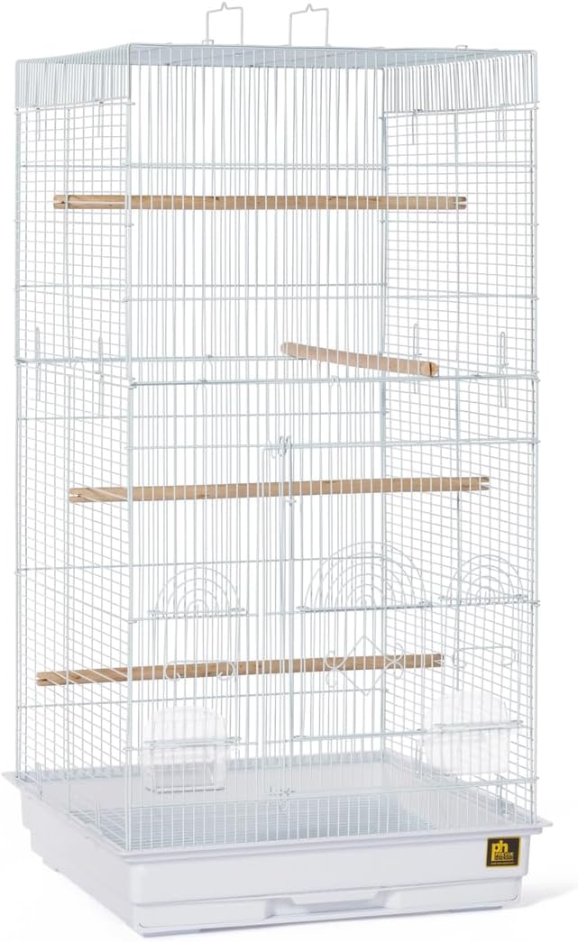 Prevue Pet Products SPECONO1818H-W Tall Tiel Cage, White