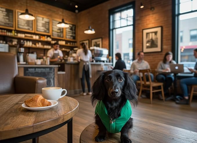 ASENKU Dog Winter Coat - Waterproof Windproof Dog Jacket, Warm Snowproof Doggie Puffer Vest for Cold Weather, Lightweight Snow Coats for Small Medium Large Dogs (XL, Green)