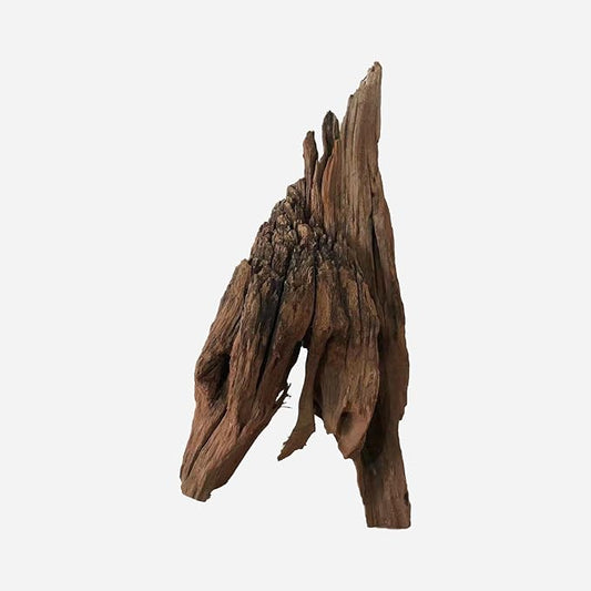 Natural Driftwood for Aquarium Decor, L10.63×W10.63×H18.9 Inches Large Drift Wood Decorations for Reptile Hide, Fish Tank, Optional Shapes