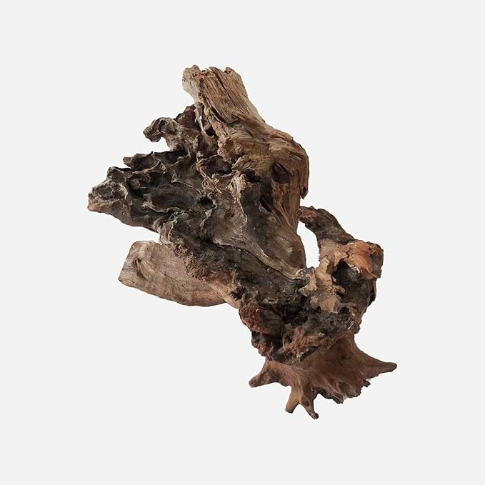 Natural Driftwood for Aquarium Decor, L13.39×W7.87×H11.02 Inches Large Drift Wood Decorations for Reptile Hide, Fish Tank, Optional Shapes