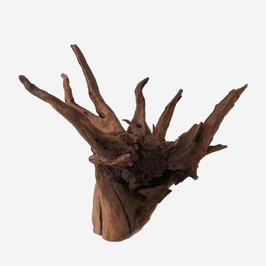 Natural Driftwood for Aquarium Decor, L16.14×W14.57×H12.99 Inches Large Drift Wood Decorations for Reptile Hide, Fish Tank, Optional Shapes