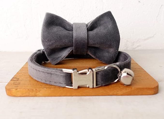 Cat Collar Personalized with Name Phone Number Engraved,Customized with Bell for Small Dogs Puppy Kitten