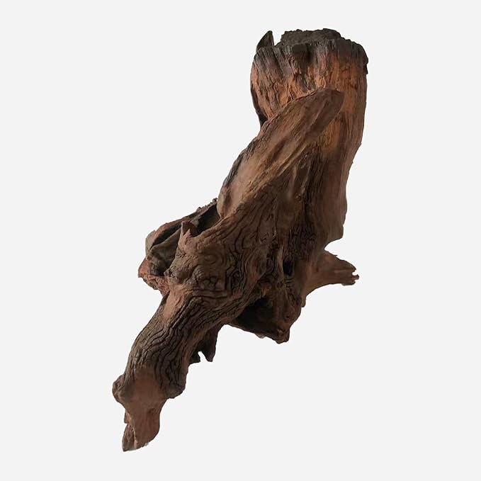 Natural Driftwood for Aquarium Decor, L13.78×W10.24×H9.84 Inches Large Drift Wood Decorations for Reptile Hide, Fish Tank, Optional Shapes