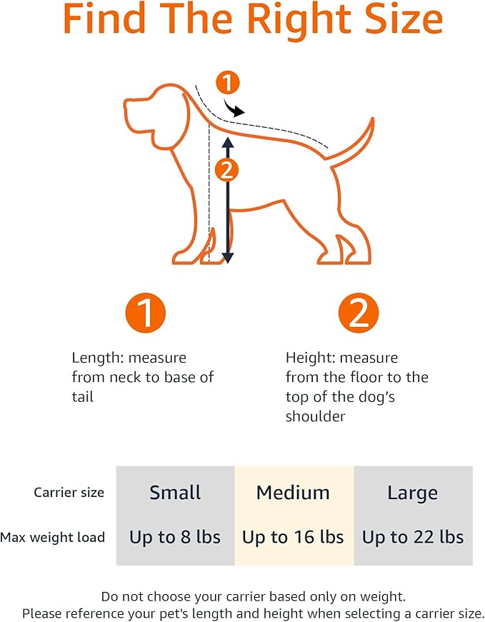 Amazon Basics Soft-Sided Mesh Pet Travel Carrier for Dog, Cat, up to 22 pounds, 19.7" L x 12" W x 12" H, Black