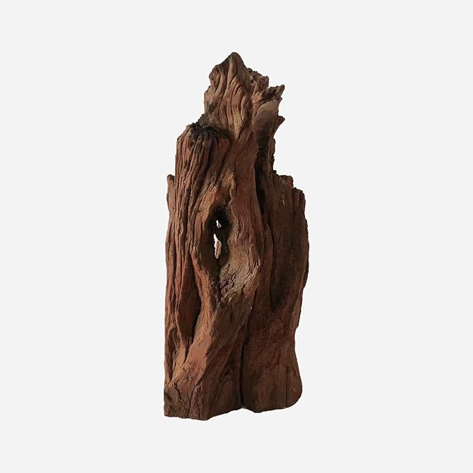 Natural Driftwood for Aquarium Decor, L8.66×W6.69×H15.75 Inches Large Drift Wood Decorations for Reptile Hide, Fish Tank, Optional Shapes