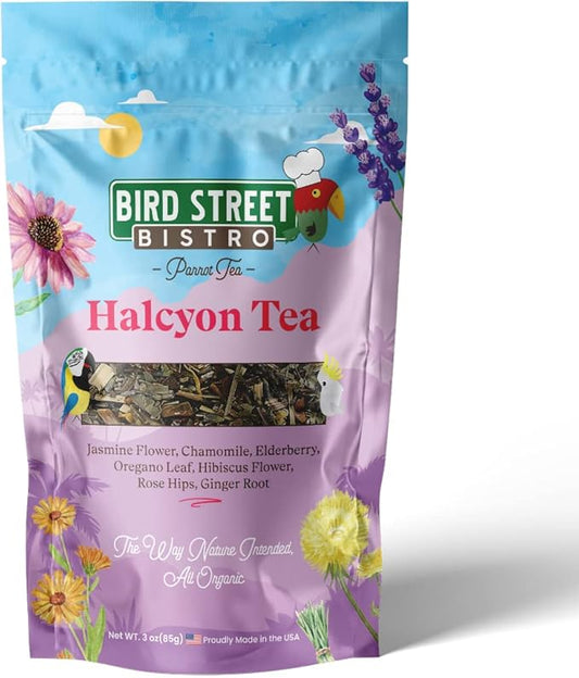 Parrot Tea 3oz - Parakeet & Cockatiel Food Vitamin Substitute - Bird Health Supplies - Bird Food Topper