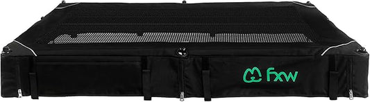 (Not Suitable for Other Brands) FXW Exclusive Mesh Top Cover, Only Fits FXW Rollick/Homeplus 27.3" W x 32" H/40 H/45 H 8-Panel Playpen (Playpen not Included), Square│Patent Pending