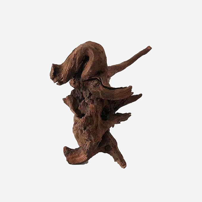 Natural Driftwood for Aquarium Decor, L14.96×W9.06×H10.63 Inches Large Drift Wood Decorations for Reptile Hide, Fish Tank, Optional Shapes
