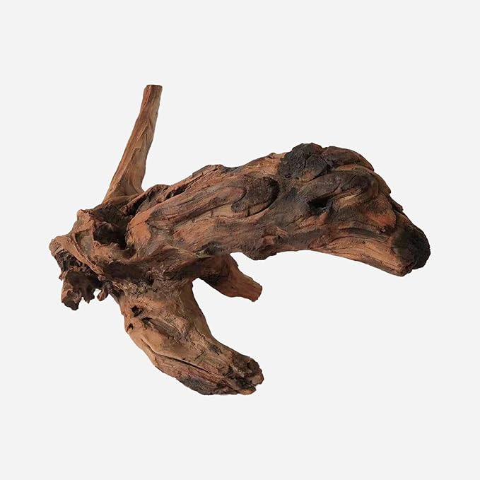 Natural Driftwood for Aquarium Decor, L15.75×W7.87×H9.84 Inches Large Drift Wood Decorations for Reptile Hide, Fish Tank, Optional Shapes