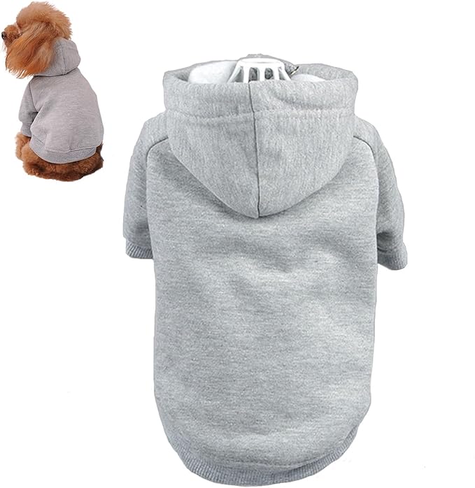 Pet Clothes for Dog Cat Puppy Hoodies Coat Fleece Sweatshirt Warm Sweater Dog Outfits