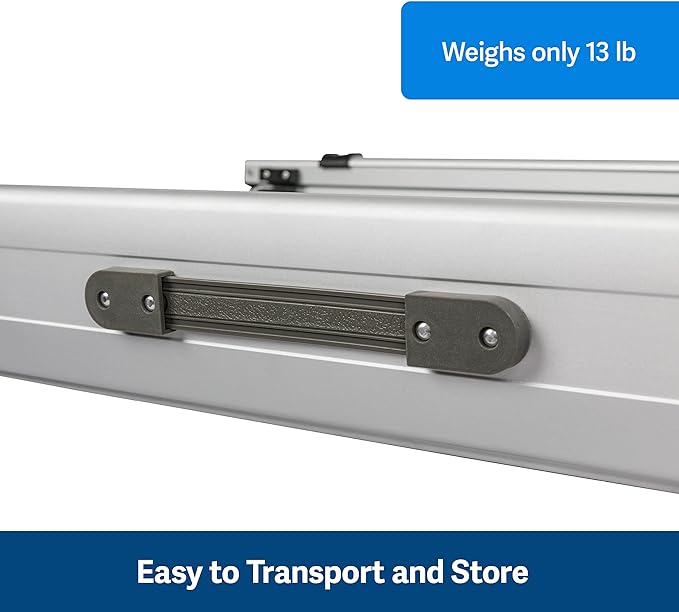 PetSafe Happy Ride Compact Telescoping Dog Ramp - Portable Pet Ramp for Cars, Trucks & SUVs with Adjustable Sizing - Non-Slip Design - Lightweight Pet Mobility Assistance - Compact