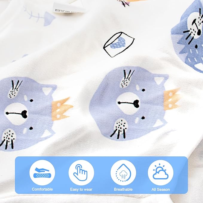 Coppthinktu Cat Recovery Suit Female, Breathable Cat Onesie After Surgery Female for Abdominal Wounds or Skin Diseases, Surgery Recovery Suit Kitten Onesie After Spay Wear Anti Licking (White M)