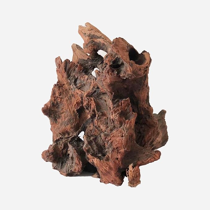 Natural Driftwood for Aquarium Decor, L12.6×W9.84×H13.39 Inches Large Drift Wood Decorations for Reptile Hide, Fish Tank, Optional Shapes