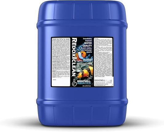 Brightwell Aquatics RedoxIclean Organic Waste Cleaner and Redox Enhancer Improves Water Clarity Filtration and Breakdown in Freshwater Marine Aquariums, 20L