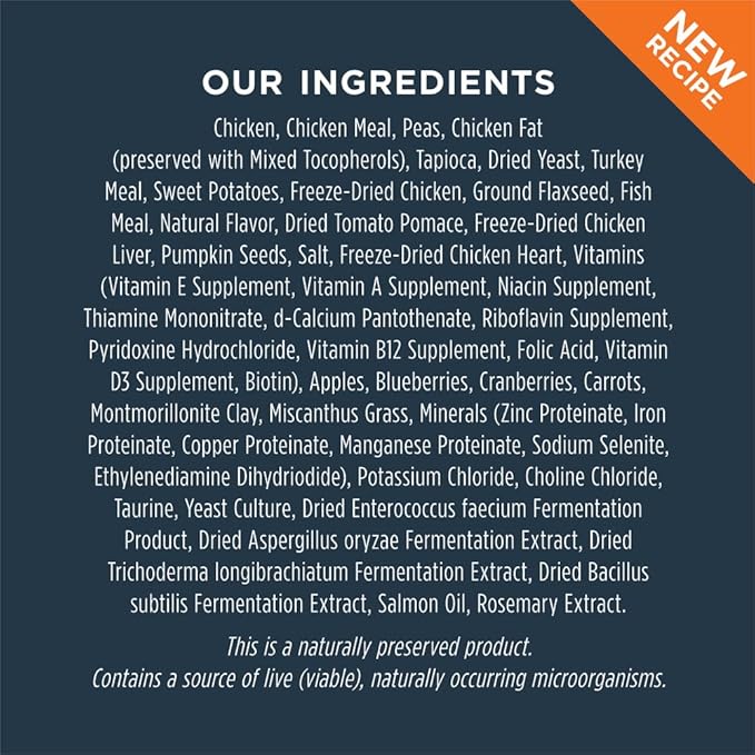 Instinct Raw Boost, Natural Dry Dog Food with Freeze Dried Pieces, High Protein, Grain Free Recipe - Real Chicken, 10 lb. Bag