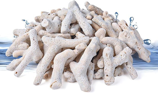Carefully Selected Crushed Coral for Freshwater Aquarium Crushed Coral for Aquarium gh Crushed Coral to Raise ph in Freshwater Fish Tank Filter Media (500g)
