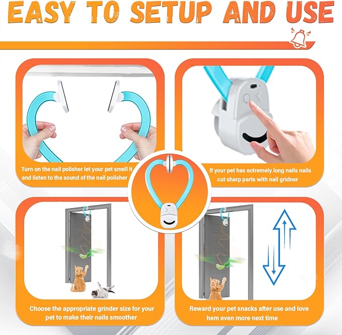 Interactive Cat Toys for Indoor Cats Automatic Electric Flying Bird Feather Wand Toy - Best Kitten & Adult Cat Enrichment Toy Hanging Electric Kitty Toys for Bored Cats