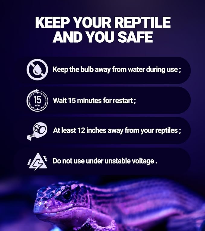 REPTI ZOO 75W Reptile Heat Lamp 2Pack Reptile Night Heat Bulb Night Heat Lamp Without UVA for Turtle Bearded Dragon Gecko Lizard and Snake E26/E27 Purple