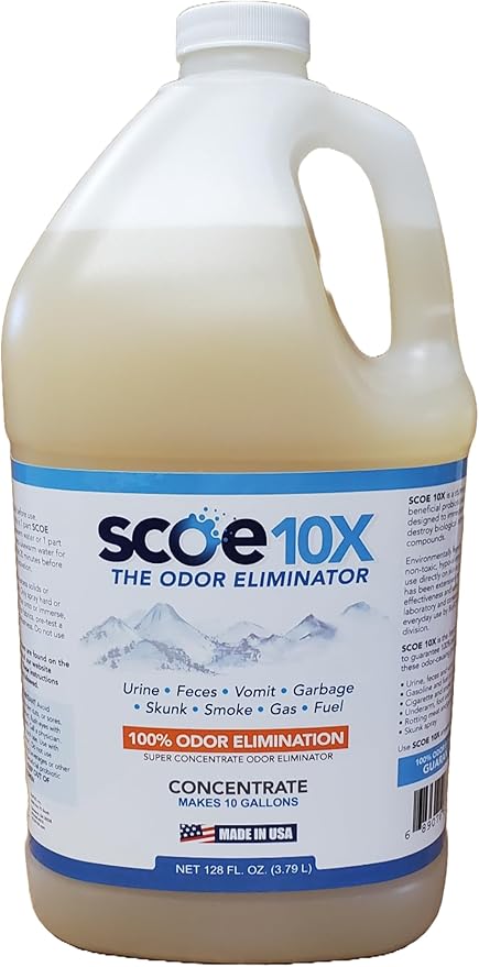 Odor Eliminator Concentrate- Makes 10 Gallons- Stop Cat/Dog Urine Smell