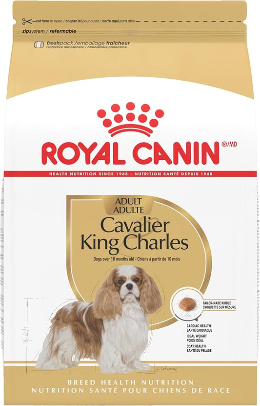 Royal Canin Cavalier King Charles Spaniel Adult Breed Specific Dry Dog Food, 10 lb bag
