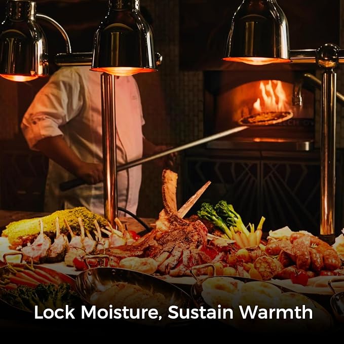 Infrared Heat Lamp for Chickens, 150 Watts Red Heat Lamp Bulb, Heat Light Bulb for Brooder Coop, Food Service, Chicks, Pet, Reptile, 2 Pack