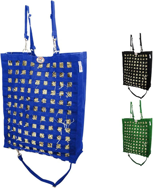Ultra Slow Feeder Horse Hay Bag with Super Tough Bottom and 6 Month Warranty